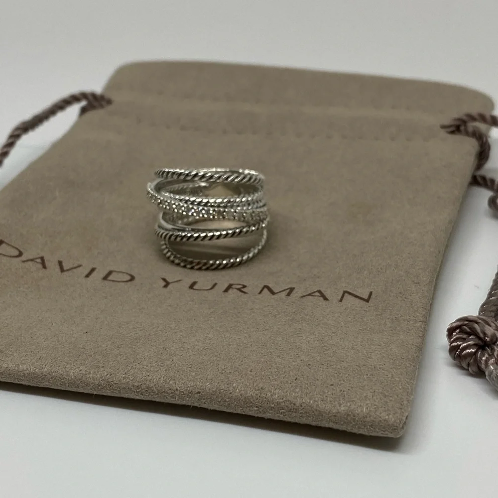 DAVID YURMAN Sterling Silver 925 Crossover - Picture 9 of 9